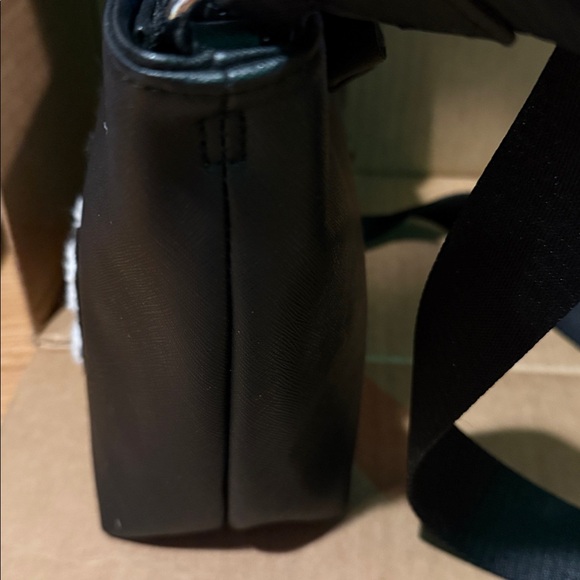 NEW KARL LAGERFELD PARIS MAYBELLE ZIPPER BLACK MEDIUM CROSSBODY - Picture 9 of 9